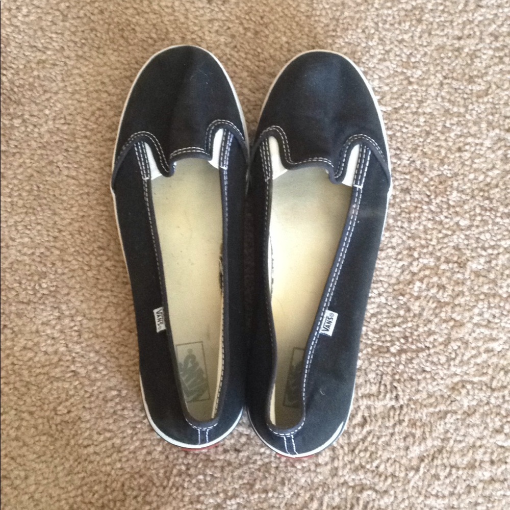 Slip on vans black